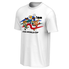 FIFA World Cup 2026™ Mascot Crew White T-Shirt - Unisex