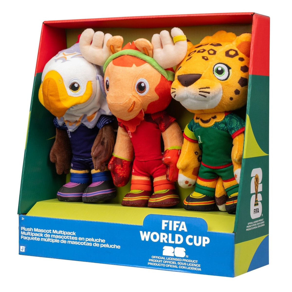 FIFA World Cup 2026™ 10 Mascot Plush Multipack